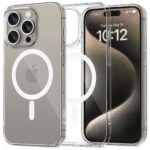 Skaidrus deklas Apple Iphone 15 Pro Tech Protect FlexAir Magsafe su magnetiniu ziedu is priekio ir galo