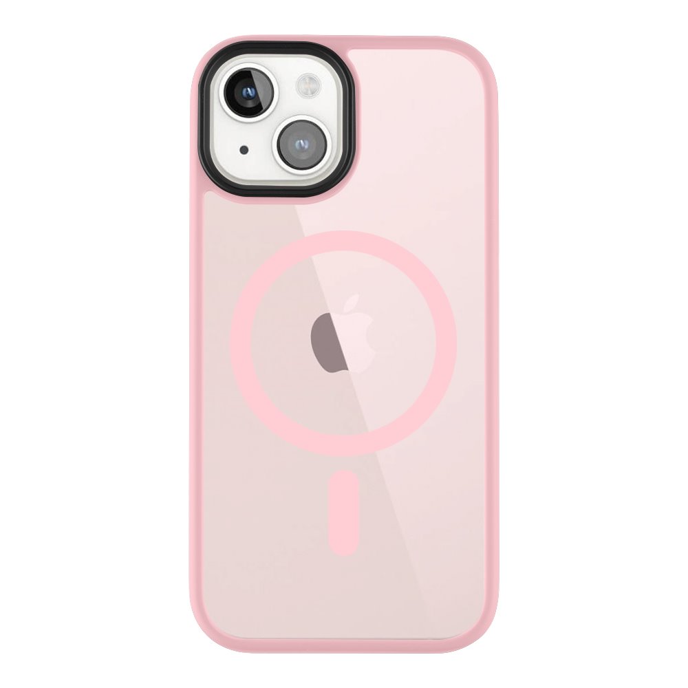 Rožinis dėklas Apple Iphone 15 Tactical MagForce Hyperstealth Rožinis dėklas Apple Iphone 15 Tactical MagForce Hyperstealth su skaidriu dangteliu ir fotoaparato apertūros apsauga
