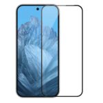 Juodas apsauginis grūdintas stiklas Nillkin Tempered Glass 2.5D CP+ PRO telefonui Google Pixel 9 ir 9 Pro