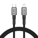 Pilkas kabelis Tech-Protect Ultraboot DNA Lightning Cable PD27W su USB-C ir Lightning jungtimis