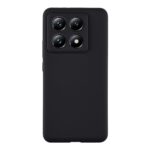 Juodas Asphalt dėklas Tactical Velvet Smoothie telefonui Xiaomi 14T Pro su keturiomis kameros angomis