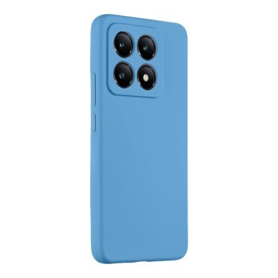 Avatar deklas Tactical Velvet Smoothie telefonui Xiaomi 14T melynas atverciamas siaurame kampu su keturiu juoduju objektyvu vietu