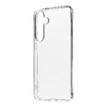 Skaidrus dėklas Samsung Galaxy S25 Plus OBALME TPU, matomas aiškus korpusas su išpjovomis kamerai ir mygtukams