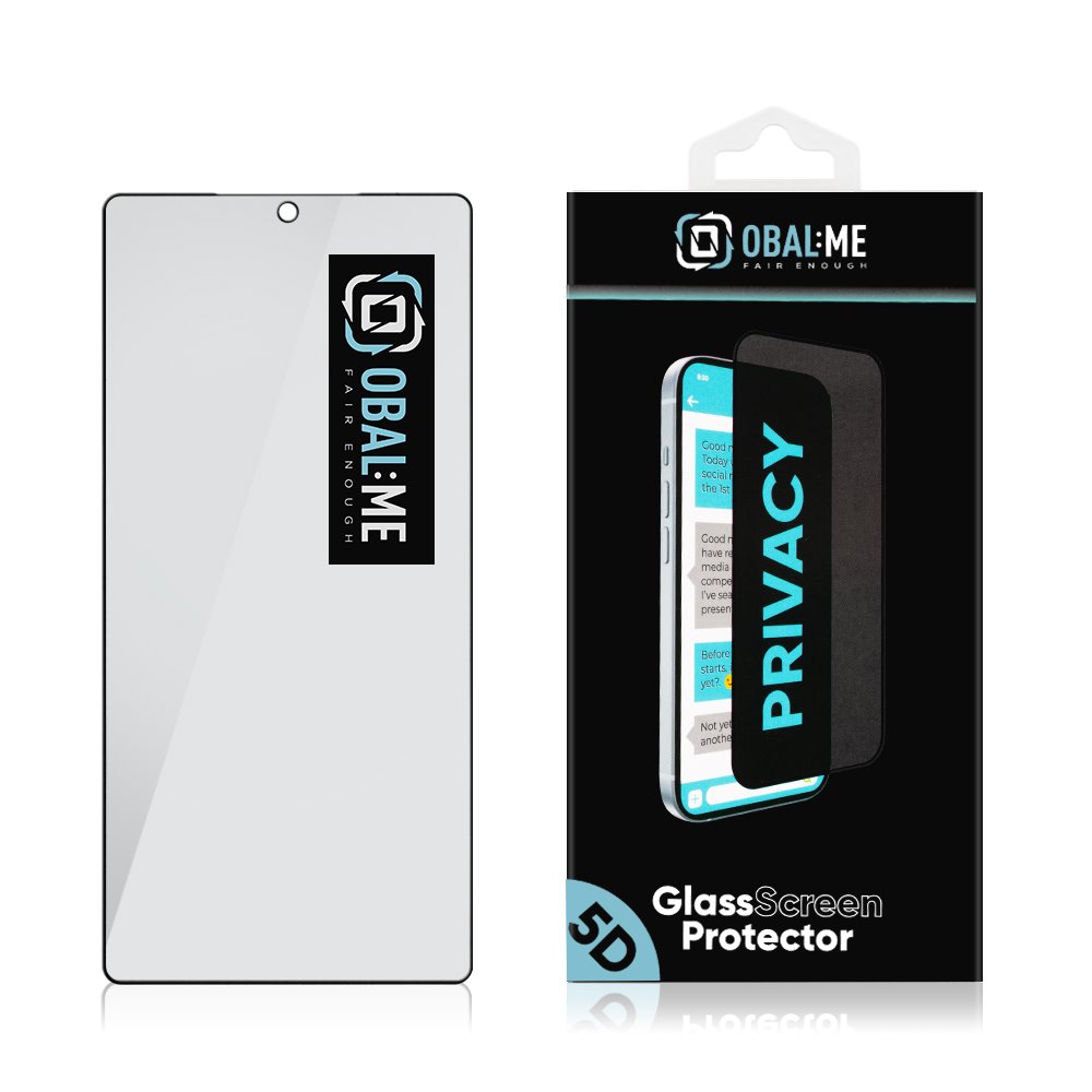 Juodas apsauginis ekrano stikliukas Samsung Galaxy S25 Ultra OBALME Privacy 5D Glass Screen Protector Juodas apsauginis ekrano stikliukas Samsung Galaxy S25 Ultra OBALME Privacy 5D Glass Screen Protector su apsauga nuo žiūrovo akių