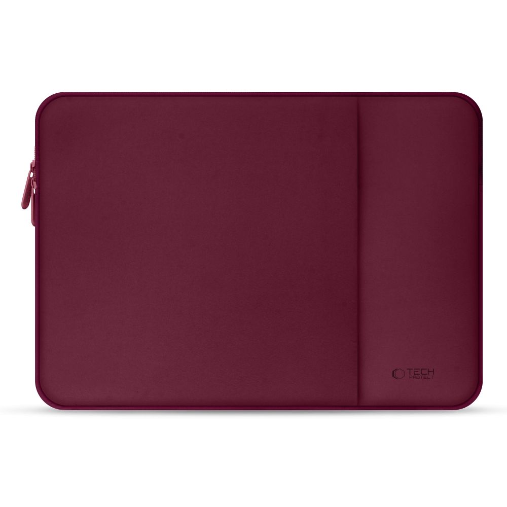 Bordo nešiojimo kompiuterio 15-16 dėklas Tech-Protect Neopren Bordo nešiojimo kompiuterio 15-16 dėklas Tech-Protect Neopren iš neopreno medžiagos