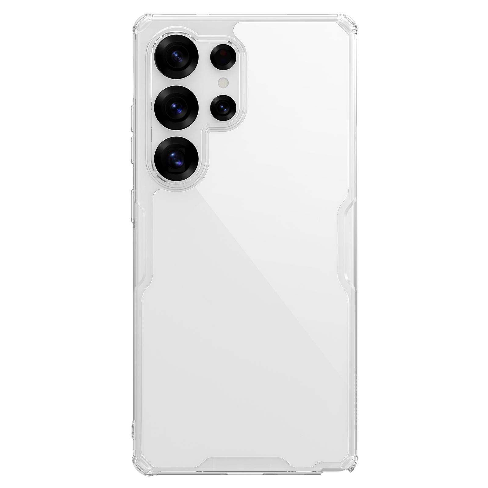 Skaidrus dėklas Samsung Galaxy S25 Ultra Nillkin Nature TPU Pro Skaidrus dėklas Samsung Galaxy S25 Ultra su matomu kameros skyriumi ir apsaugotais kampais