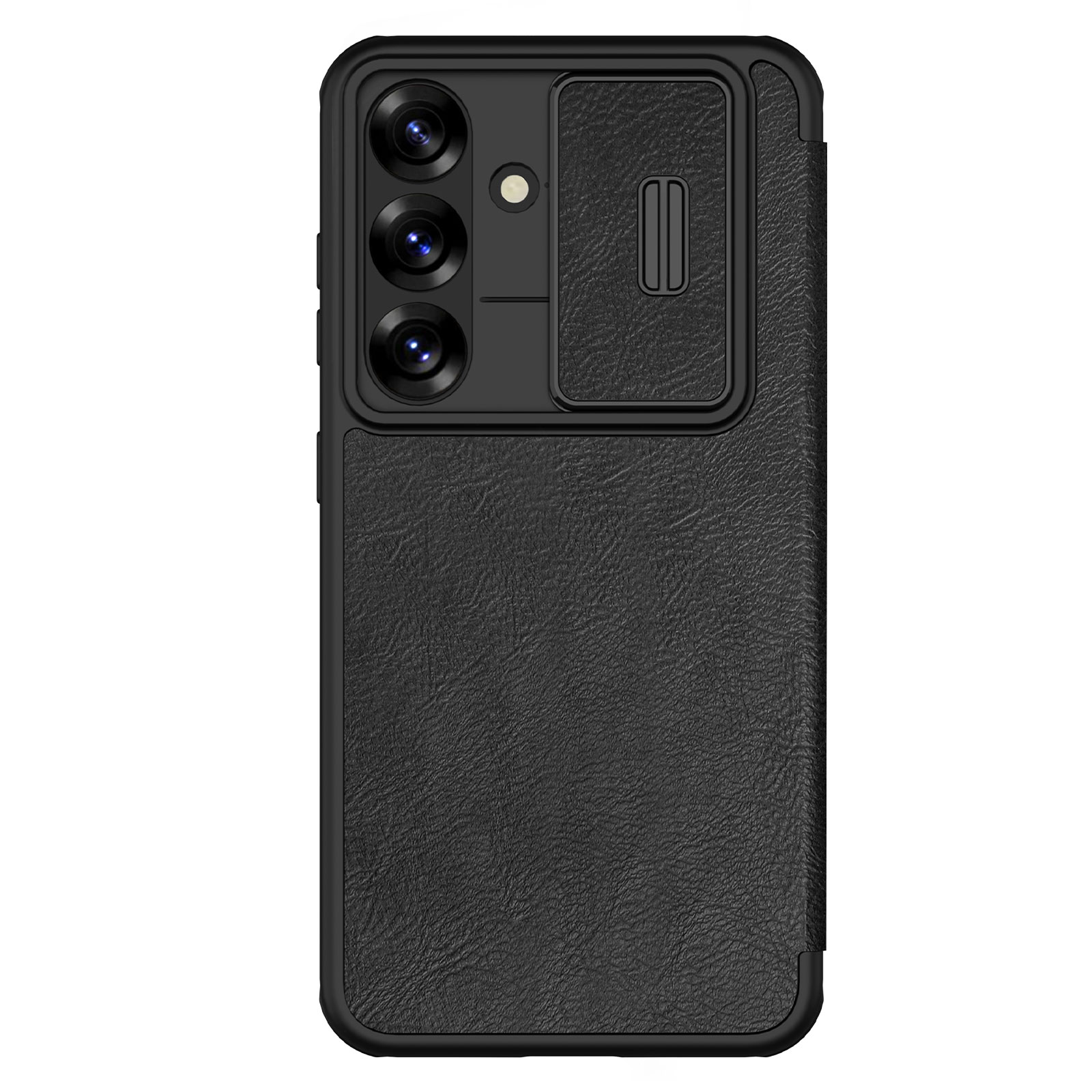 Juodas atverčiamas dėklas Samsung Galaxy S25 Plus Nillkin Qin Book Pro Juodas atverčiamas dėklas Samsung Galaxy S25 Plus Nillkin Qin Book Pro su kamera ir apsauga