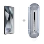 Apsauginis ekrano stikliukas su aplikatoriumi telefonui Samsung Galaxy S25 Ultra skaidrus plonas stiklas