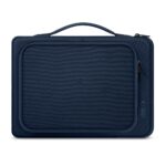 Tamsiai mėlynas krepšys kompiuteriui 13-14 TECH-PROTECT CARRYING BASIC BAG LAPTOP su rankena ir užtrauktukais