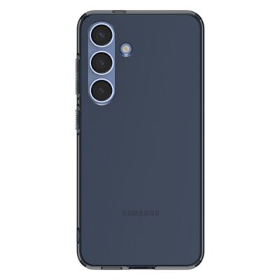 Skaidrus space dėklas Samsung Galaxy S25 Plus su matoma trijų kamerų moduliu