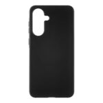 Juodas dėklas Tactical TPU telefonui Samsung Galaxy A56 5G su išpjovomis kamerai ir mygtukams