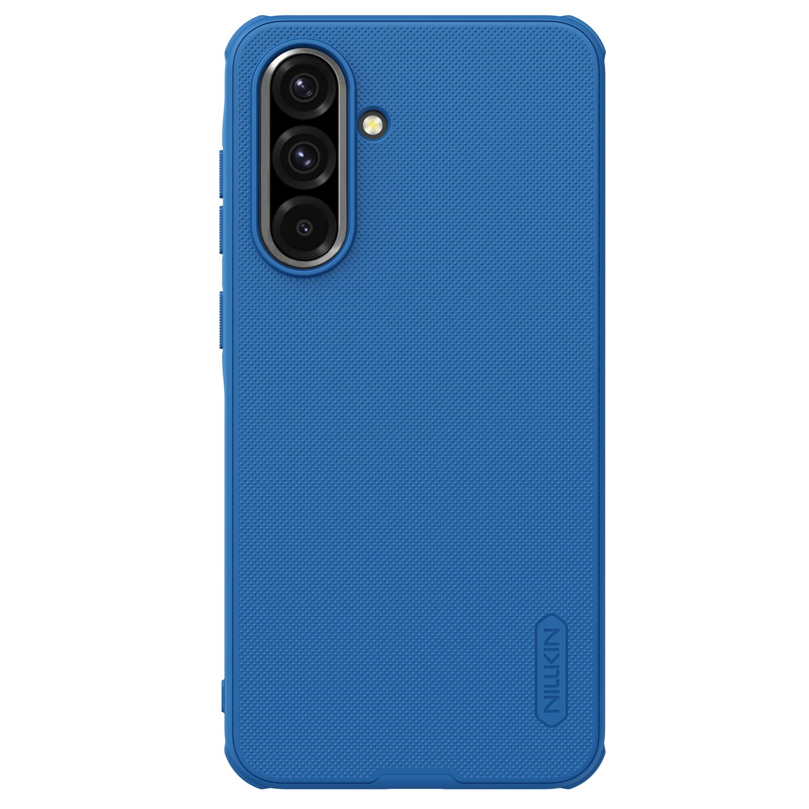 Mėlynas plastikinis dėklas Samsung Galaxy A36 5G Nillkin Frosted Shield Mėlynas plastikinis dėklas Samsung Galaxy A36 5G Nillkin Frosted Shield su reljefine tekstūra ir fotoaparato angomis