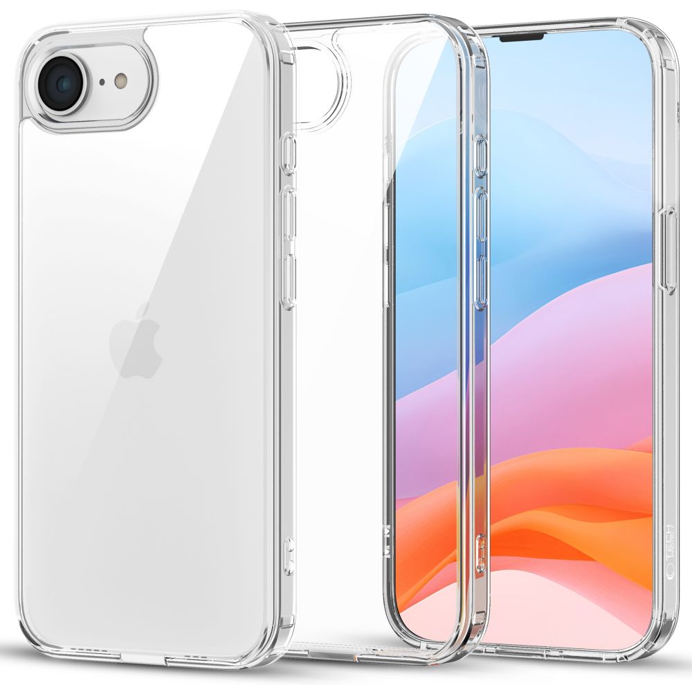 Skaidrus deklas Apple Iphone SE 4 2025 Tech-Protect FlexAir Hybrid Skaidrus deklas Apple Iphone SE 4 2025 Tech-Protect FlexAir Hybrid aplink telefon