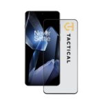 Juodas apsauginis ekrano stikliukas OnePlus 13 Tactical Glass Shield 5D skaidrus su juodu kraštu