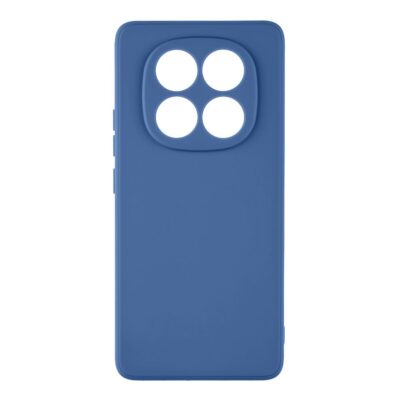 Tamsiai mėlynas dėklas Xiaomi Redmi Note 14 Pro 5G Poco X7 5G Matte TPU medžiagos