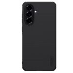 Juodas plastikinis dėklas Samsung Galaxy A56 5G Nillkin Super Frosted Shield su matinė tekstūra