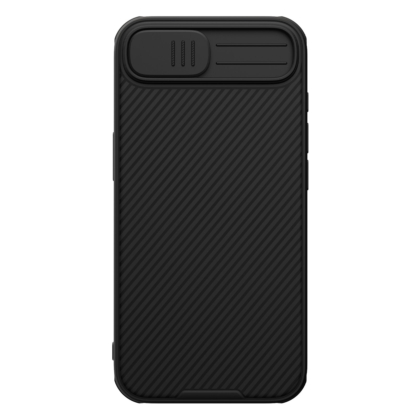 Juodas dėklas Nillkin CamShield PRO Magnetic Juodas dėklas Nillkin CamShield PRO Magnetic telefonui Apple iPhone 16e su kameros uždengimu