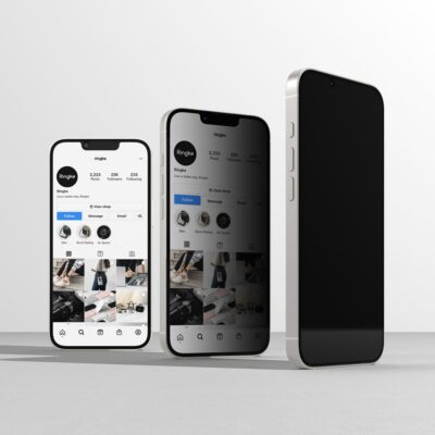 Juodas privatumo apsauginis ekrano stikliukas Apple Iphone 16e telefone