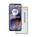Juodas apsauginis ekrano stikliukas Motorola G55 Tactical Glass Shield 5D priekinėje ekrano dalyje