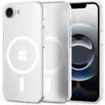 Matinis baltas dėklas Apple Iphone 16E Tech-Protect Magslim Magsafe su permatomu dizainu