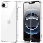 Skaidrus dėklas Apple Iphone 16E Tech-Protect FlexAir su matoma telefonu priekyje ir gale