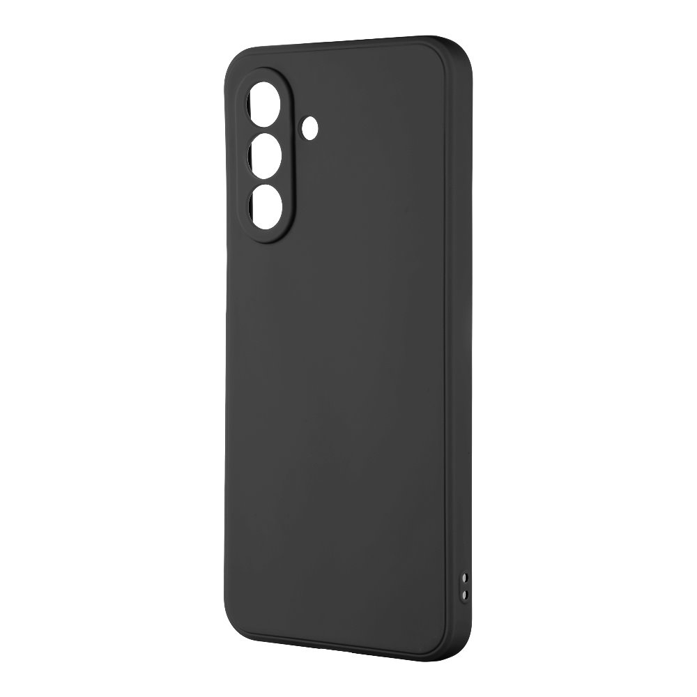 Juodas dėklas Samsung Galaxy A26 5G OBALME Matte TPU Juodas dėklas Samsung Galaxy A26 5G OBALME Matte TPU su matine paviršiaus tekstūra