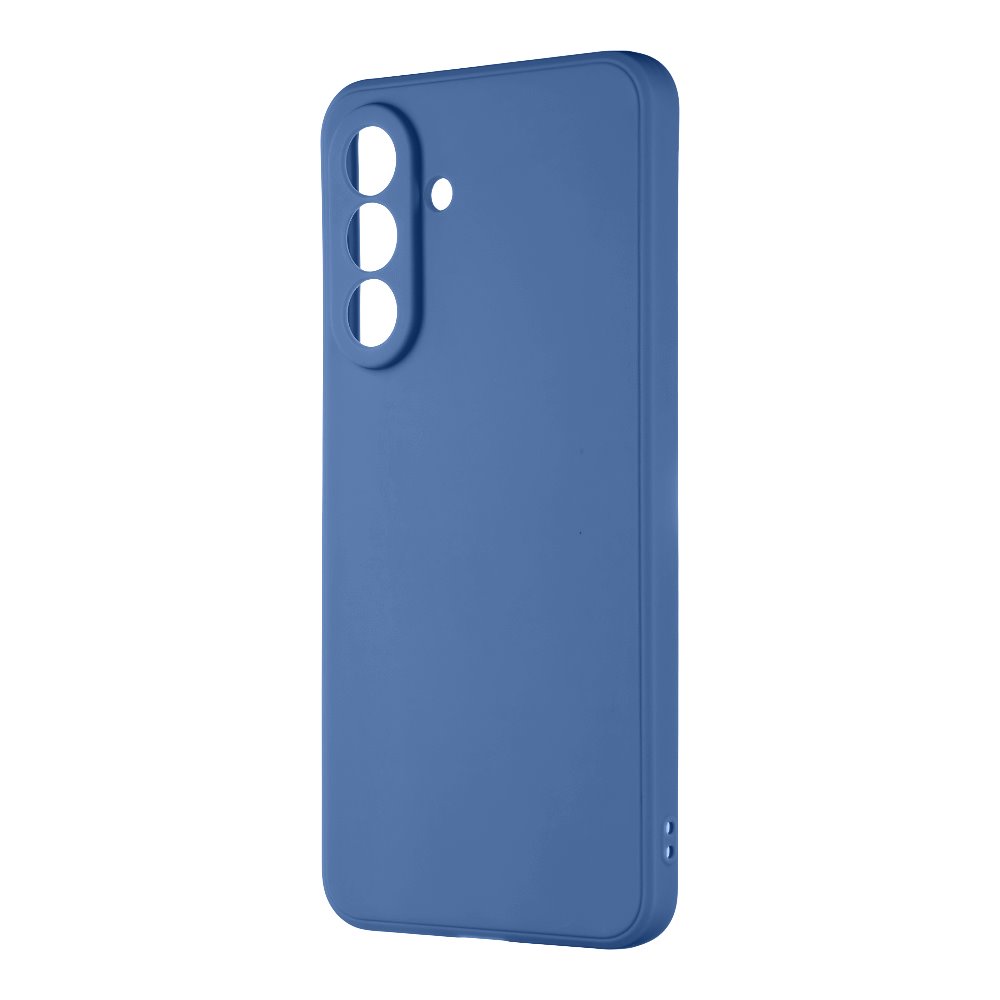 Tamsiai mėlynas dėklas Samsung Galaxy A56 5G OBALME Matte TPU Tamsiai mėlynas dėklas Samsung Galaxy A56 5G OBALME Matte TPU medžiagos paviršiuje