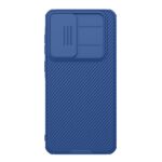Mėlynas dėklas Samsung Galaxy A36 5G Nillkin Camshield su uždengtu kameros skyriumi