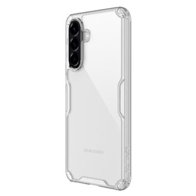 Skaidrus dėklas Nillkin Nature TPU PRO telefonui Samsung Galaxy A56 5G with reinforced corners