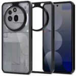 Juodas-skaidrus deklas Nothing Phone 3A Pro Tech-Protect Magmat su apsauga aplink pagrindines kameras