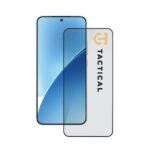 Juodas apsauginis ekrano stikliukas Xiaomi 15 5G su užlenktais kraštais Tactical Glass Shield 5D