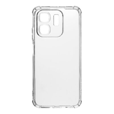 Skaidrus dėklas Tactical TPU Plyo telefonui Infinix Smart 9 matomas iš viršaus