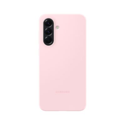 Rožinis originalus dėklas EF-PA566CPE silikoninis Samsung Galaxy A36 5G telefonui
