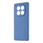 Tamsiai mėlynas dėklas Xiaomi Redmi Note 14 Pro 4G OBALME Matte TPU su keturių kamerų išpjova