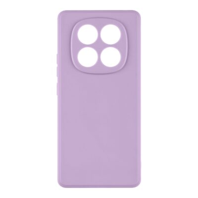 Purpurinis dėklas Xiaomi Redmi Note 14 Pro 4G OBALME Matte TPU su keturiomis kamerų išpjovomis