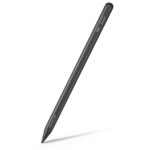 Juodas pieštukas ESR GEO DIGITAL STYLUS PEN su matinio metalo paviršiumi ir minimalistiniu dizainu