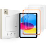 Skaidrus apsauginis stiklas Apple Ipad 10.9 coliu Tech-Protect Easy Set 2 vnt komplektas