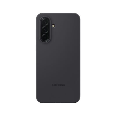 Juodas originalus dėklas Samsung Galaxy A36 5G EF-PA366CBE silikoninis korpusas