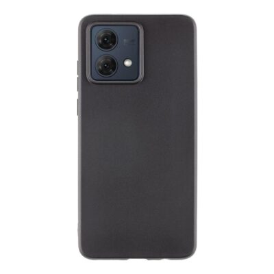 Juodas dėklas Tactical TPU telefonui Motorola G84 5G su dviem kamerų angomis