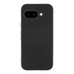 Juodas dėklas Tactical TPU telefonui Google Pixel 9a su matiniu paviršiumi