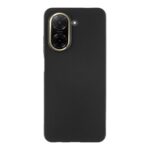 Juodas dėklas Tactical TPU telefonui Xiaomi Redmi A5 su auksiniu kameros rėmeliu