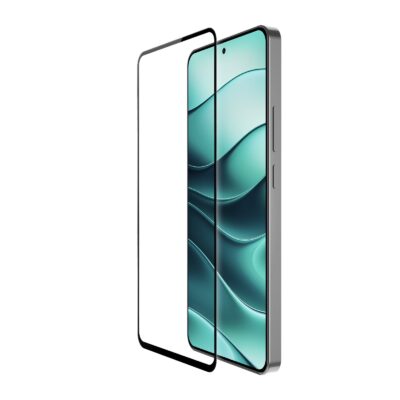 Juodas apsauginis grūdintas stiklas Nillkin Tempered Glass 2.5D CP+ PRO telefonui Xiaomi Redmi Note 14 4G 5G