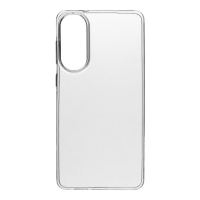 Skaidrus dėklas Tactical TPU telefonui Samsung Galaxy S25 Edge su kameros anga viršutiniame kairiajame kampe