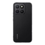 Skaidrus dėklas Tactical TPU telefonui Honor X8c ant juodo Honor telefono galinės dalies