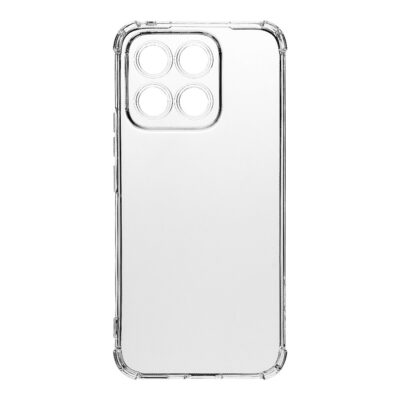 Skaidrus dėklas Tactical TPU Plyo telefonui Honor X8c su aiškia permatoma dėklu ir apsaugomis kampuose