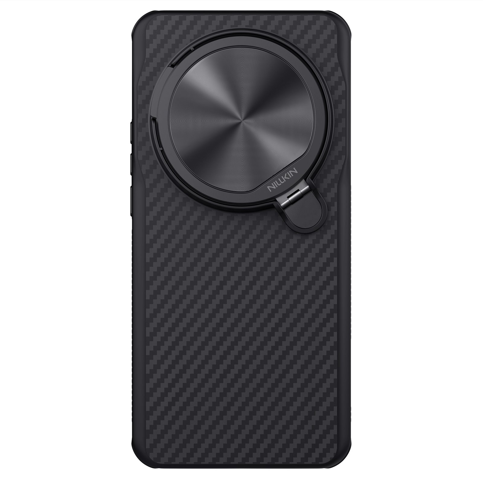 Juodas dėklas Nillkin CarboProp Aramid Magnetic telefonui Xiaomi 15 Ultra Juodas dėklas Nillkin CarboProp Aramid Magnetic telefonui Xiaomi 15 Ultra su išlenktu magnetiniu laikikliu