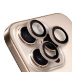 Titano desert apsauginis stiklas galiniai kamerai Apple iPhone 16 Pro ir 16 Pro Max su apsauga objektyvams