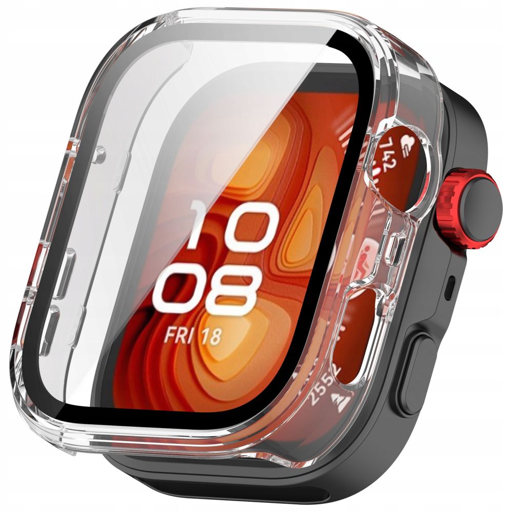 Skaidrus dėklas Huawei Watch Fit 4 Pro Tech-Protect Defense Skaidrus dėklas Huawei Watch Fit 4 Pro laikrodžiui apsaugoti nuo smūgių ir purvo