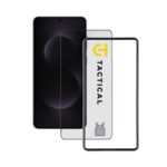 Apsauginis ekrano stikliukas Samsung Galaxy S25 Edge Tactical Glass Impact Armour skaidrus su juodu rėmeliu