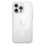 Skaidrus originalus dėklas MA7F4ZM/A Clear Cover Magsafe telefonui Apple iPhone 16 Pro Max su matoma Magsafe žiede